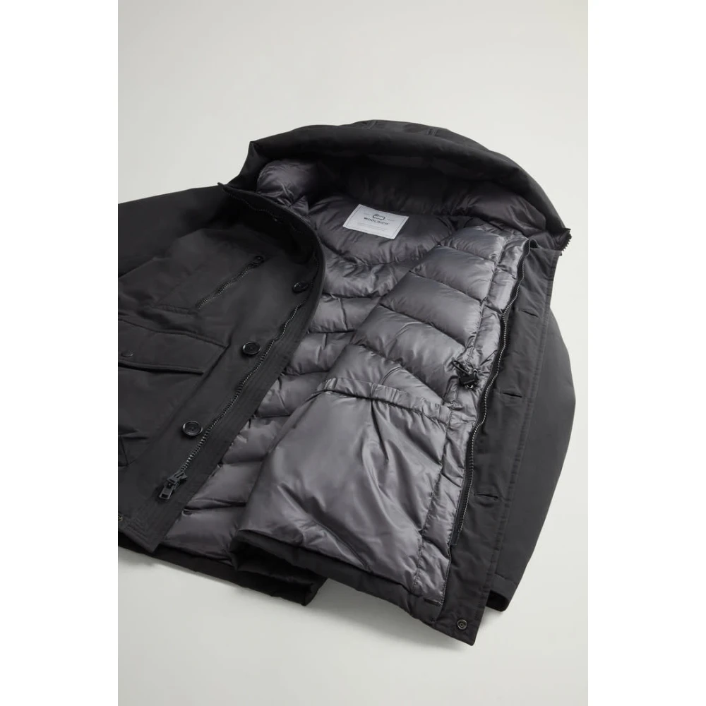 Woolrich Arctic Parka Zwart Mannen Winterjas Black Heren