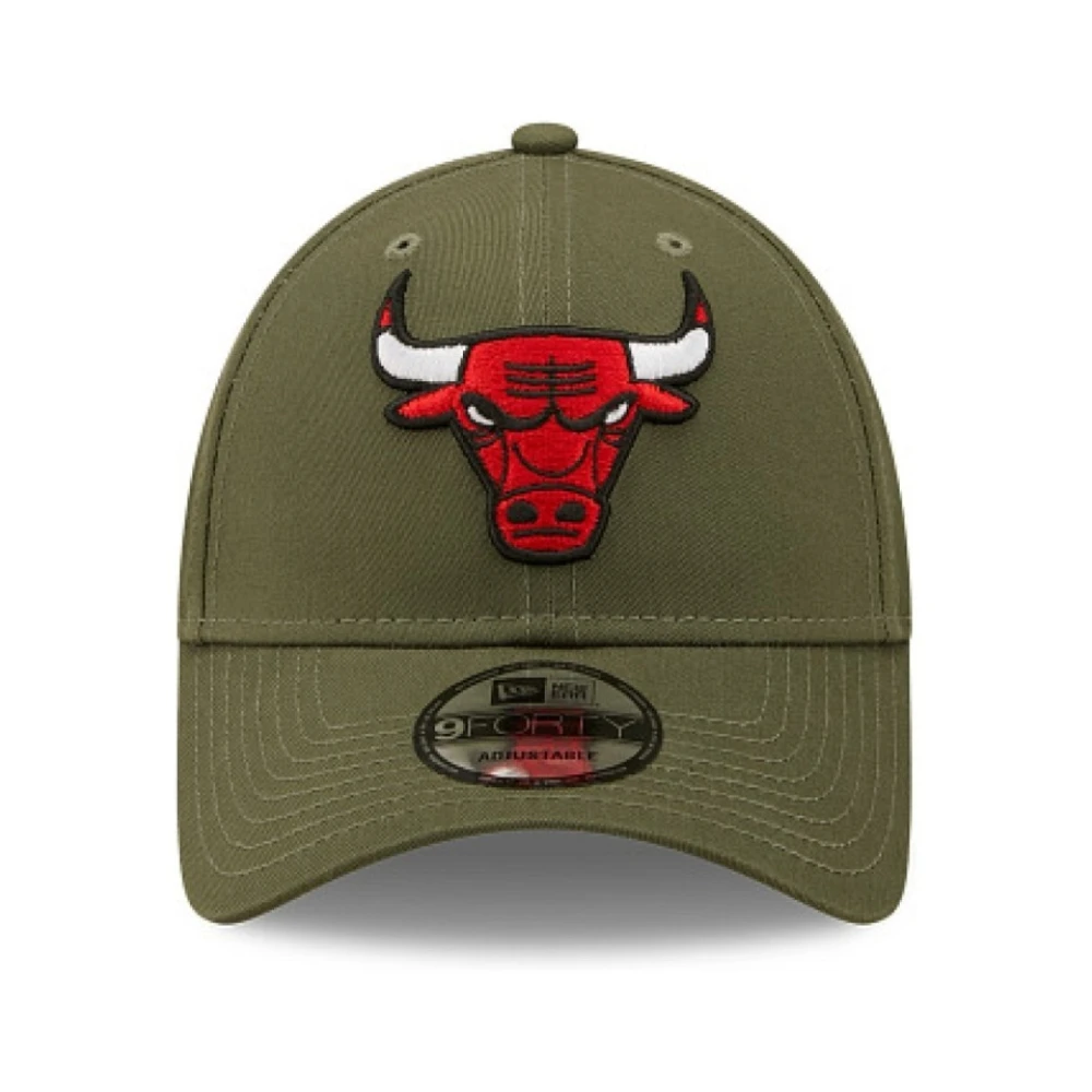 new era Groene Bulls NBA Essential Pet Green Heren
