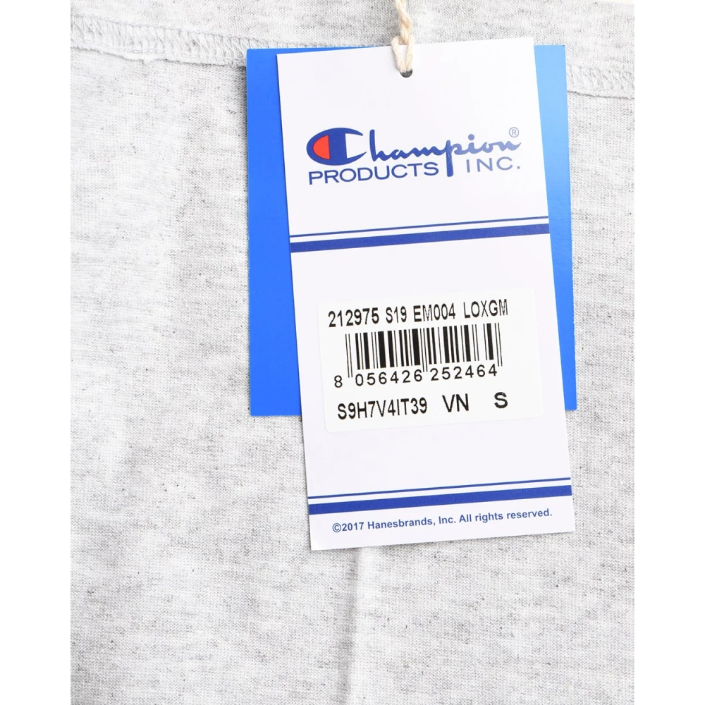Champion Casual Sweatshirt Collectie Gray Heren