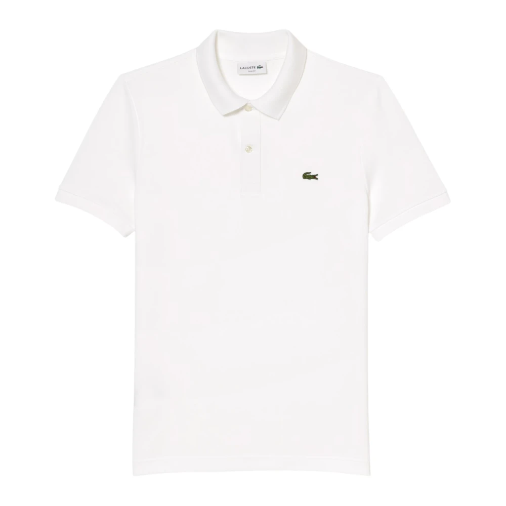 Lacoste Men's White Polo Shirts, Xs, Polo L.12.12 Slim Fit