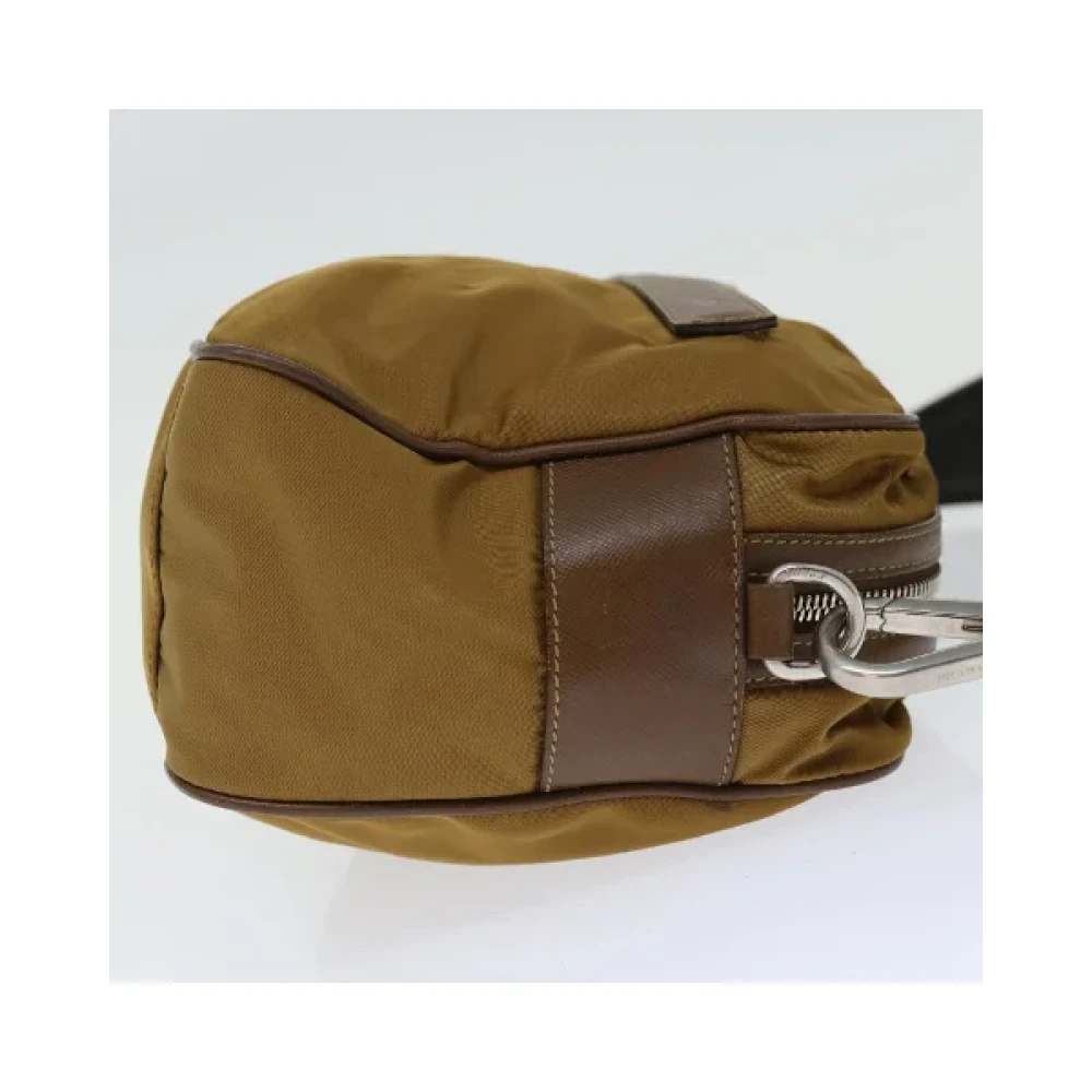 Prada Vintage Pre-owned Nylon prada-bags Brown Dames