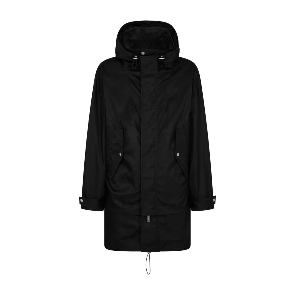 Dsquared2 Layered Suburbs Parka Black Heren