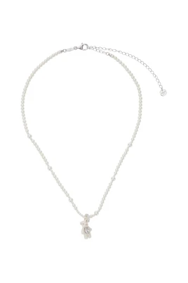 Mini Bear Pearl Necklace
