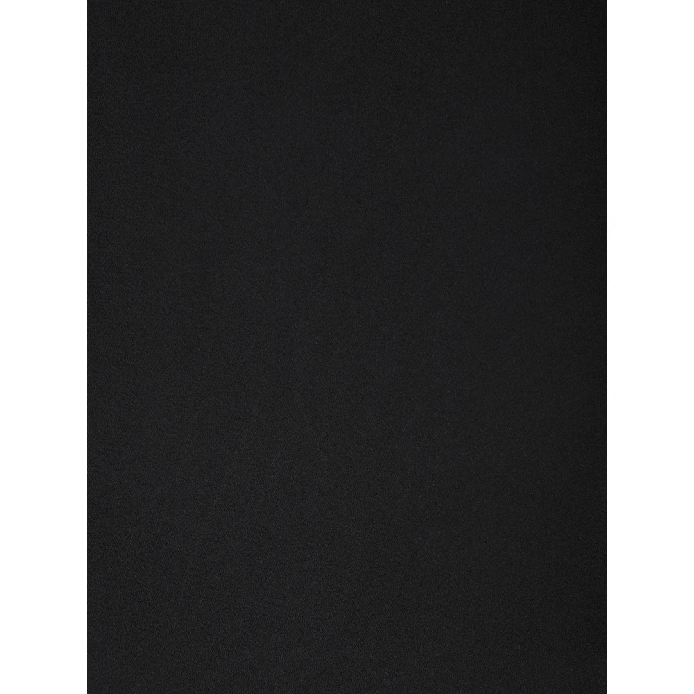 Fabiana Filippi Zwarte Mouwloze Blouse met V-hals Black Dames