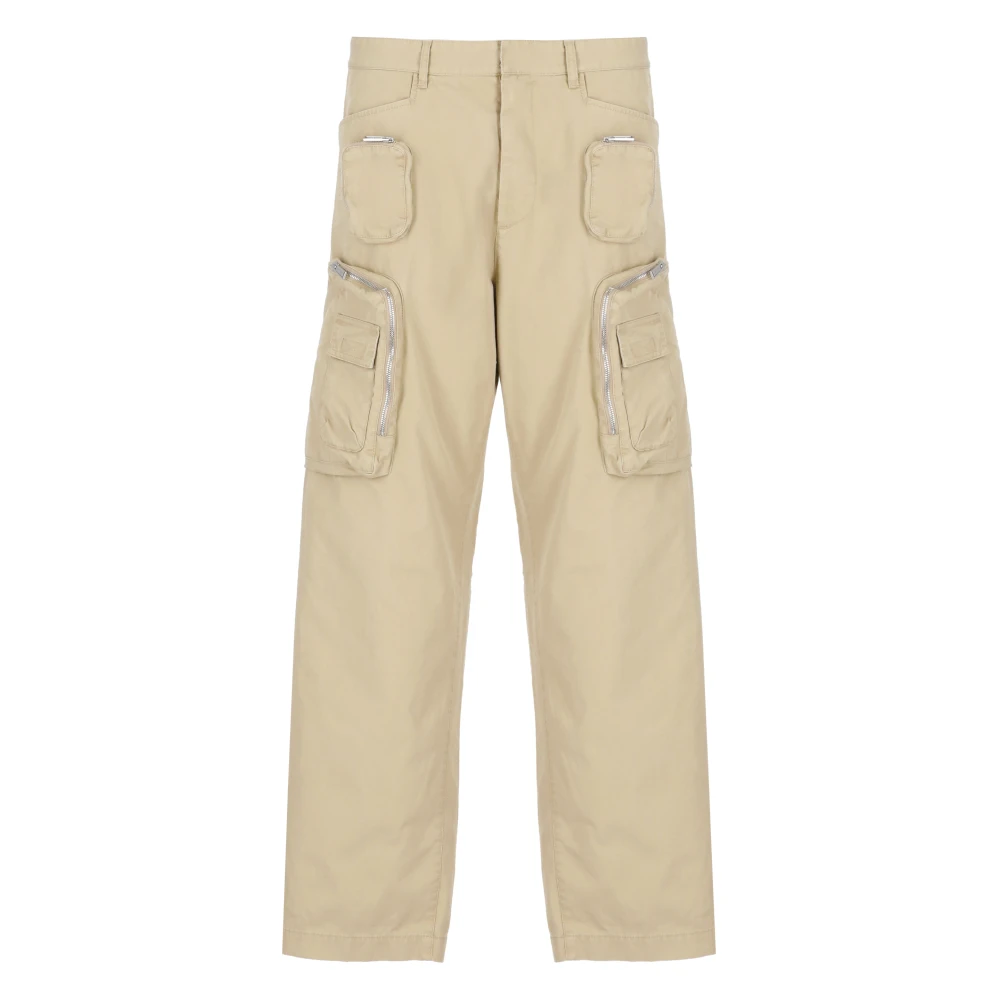 Dsquared2 Beige Cargo Byxor Beige, Herr