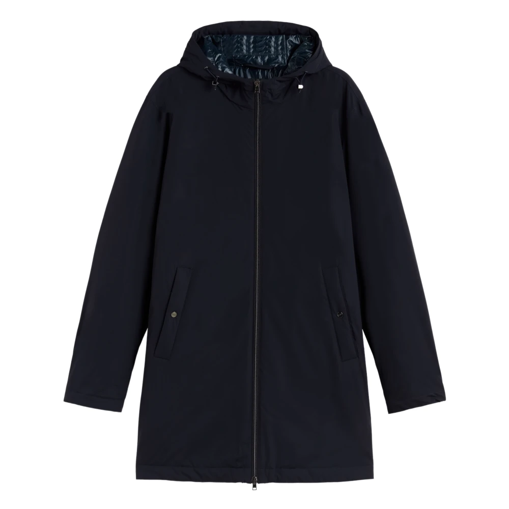 Herno High-neck Resort Jas Blue Heren