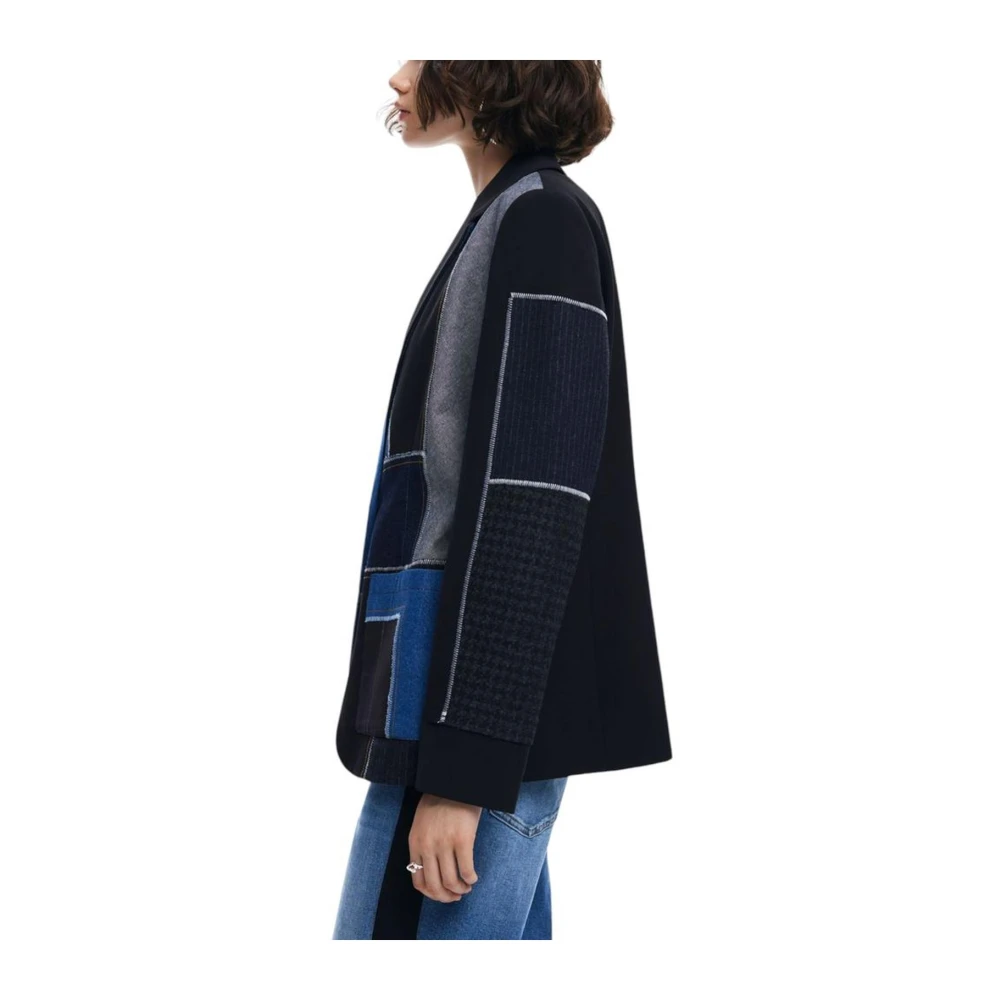 Desigual Herfst Winter Dames Blazer Collectie Black Dames