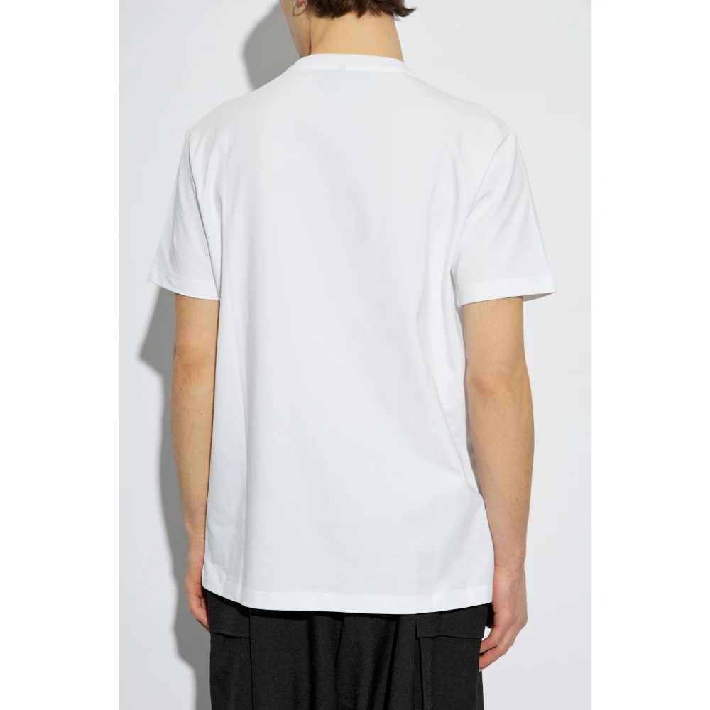 Iceberg Bedrukt T-shirt White Heren