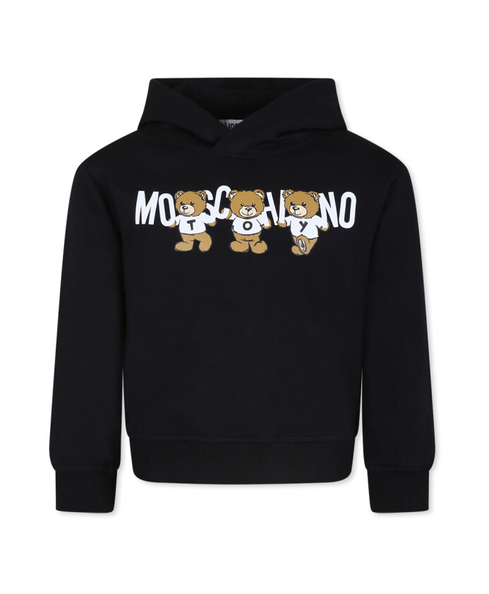 sweat-a-capuche-ours-noir