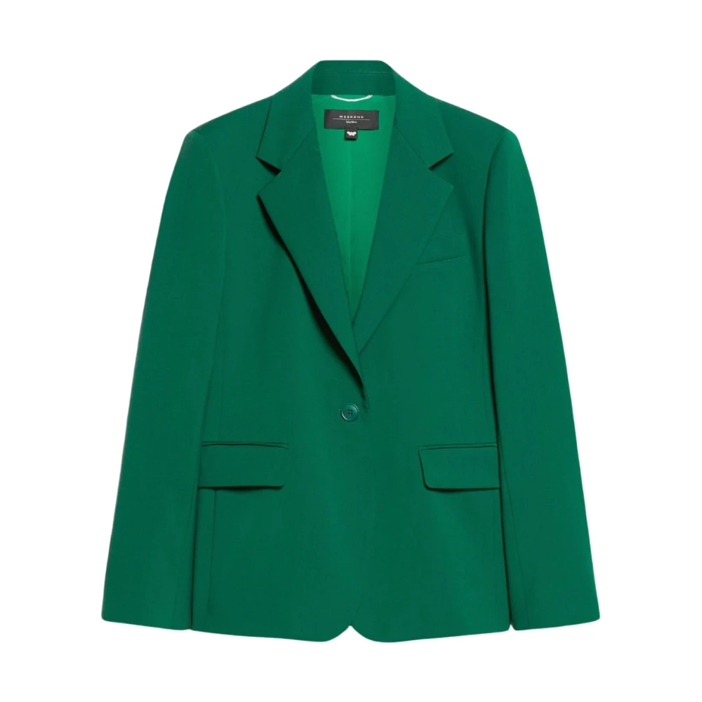 Max Mara Weekend Blazer Lamine Green Dames