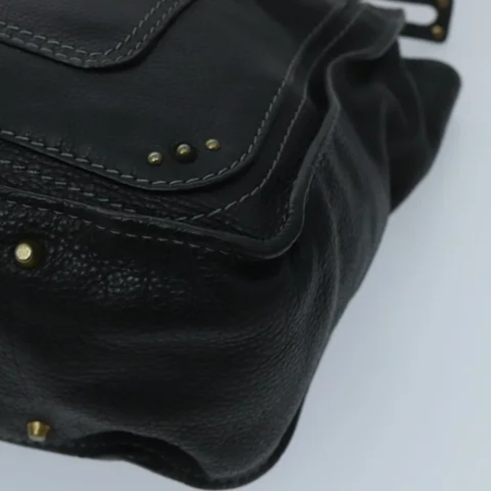 Chloé Pre-owned Leather handbags Black Dames
