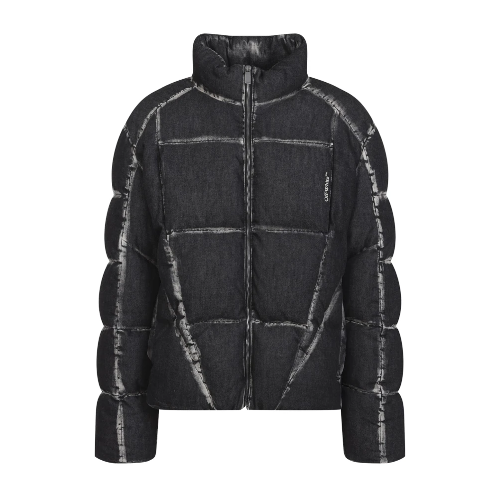 Off White Uomo Nero Giacche, M, New,