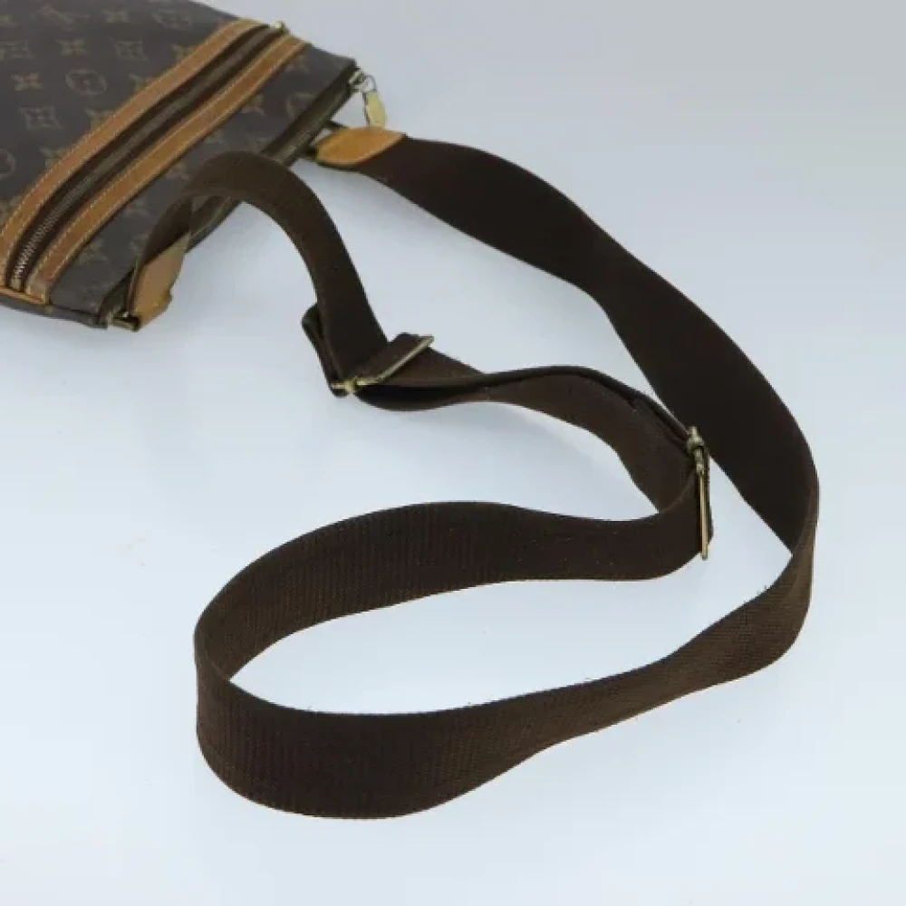 Louis Vuitton Vintage Pre-owned Canvas shoulder-bags Brown Dames