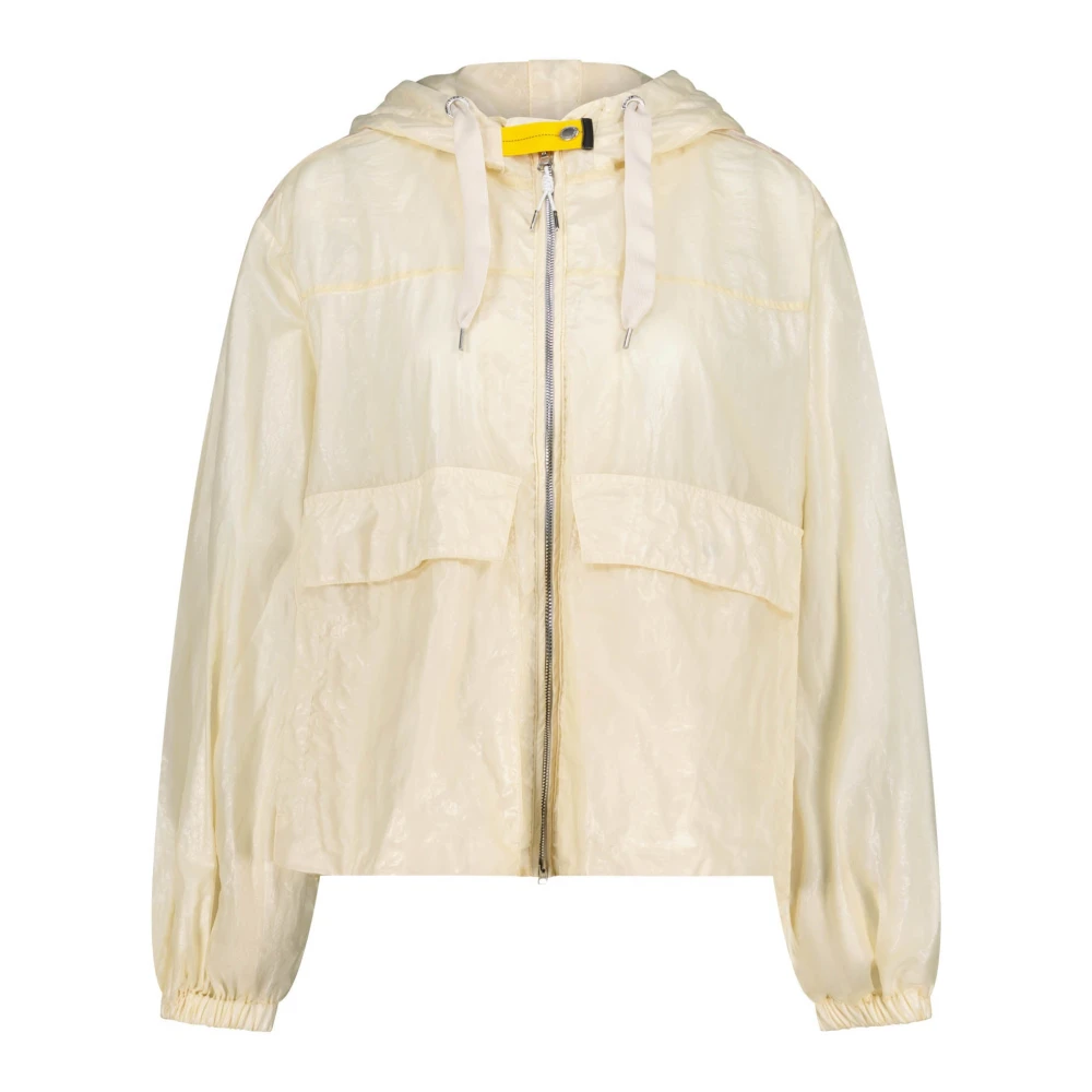Parajumpers Sportieve jas met logo-patch Beige Dames