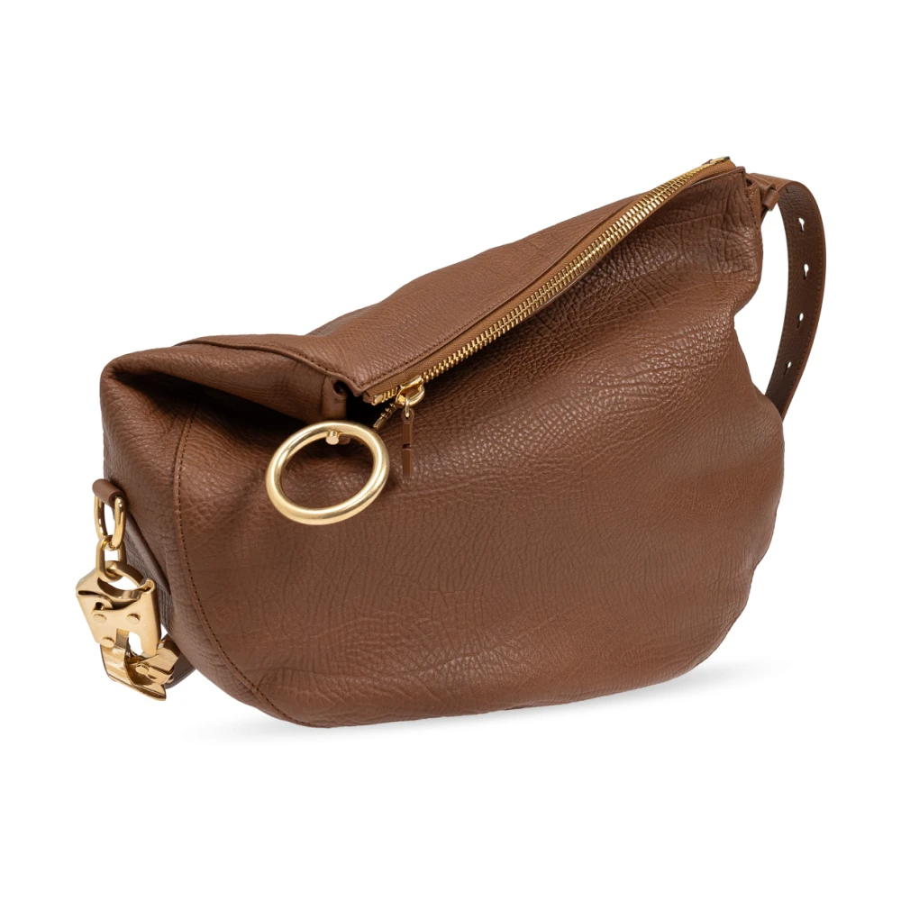 Burberry Schoudertas Knight Medium Brown Dames