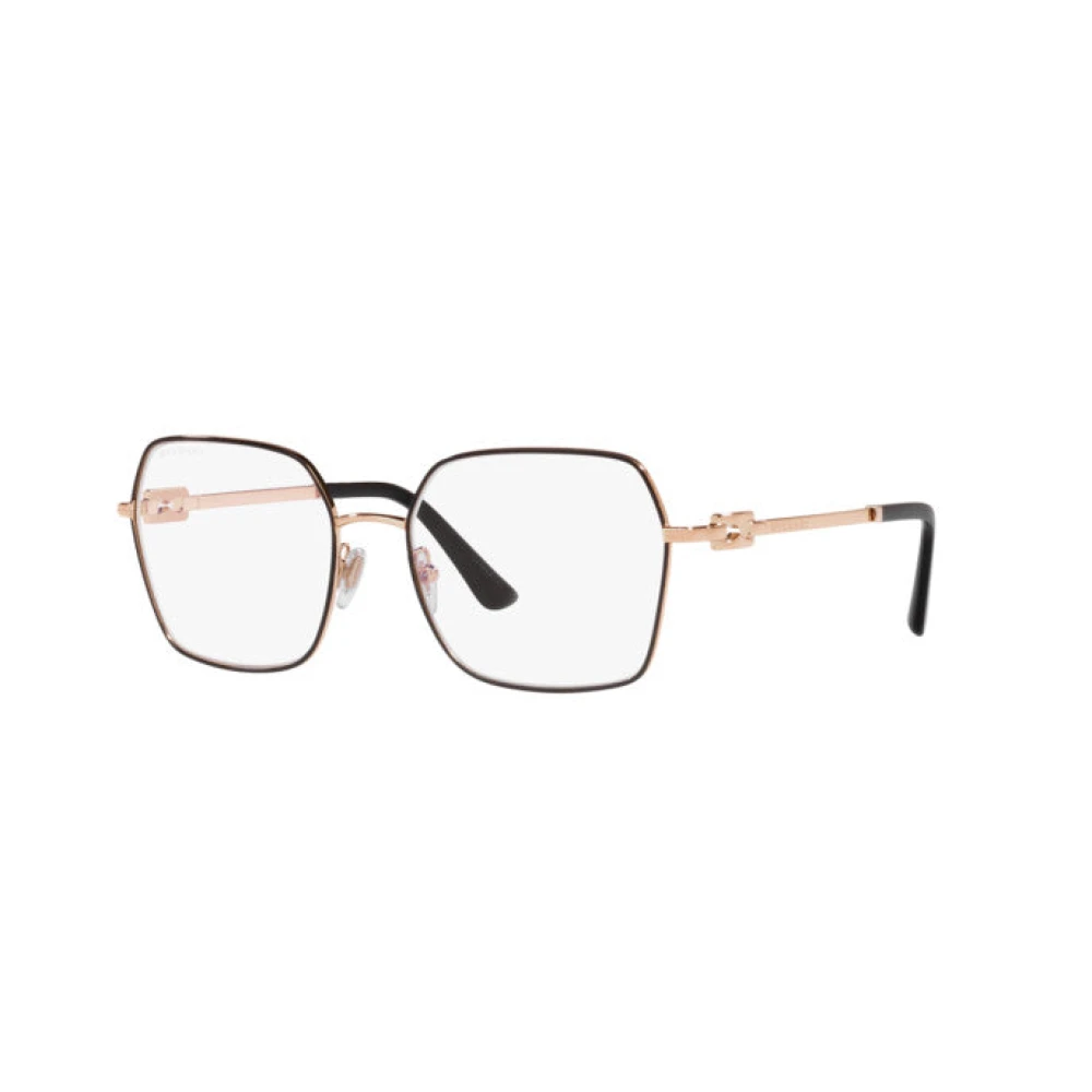 Bvlgari Metalen Frame Bril Black Unisex