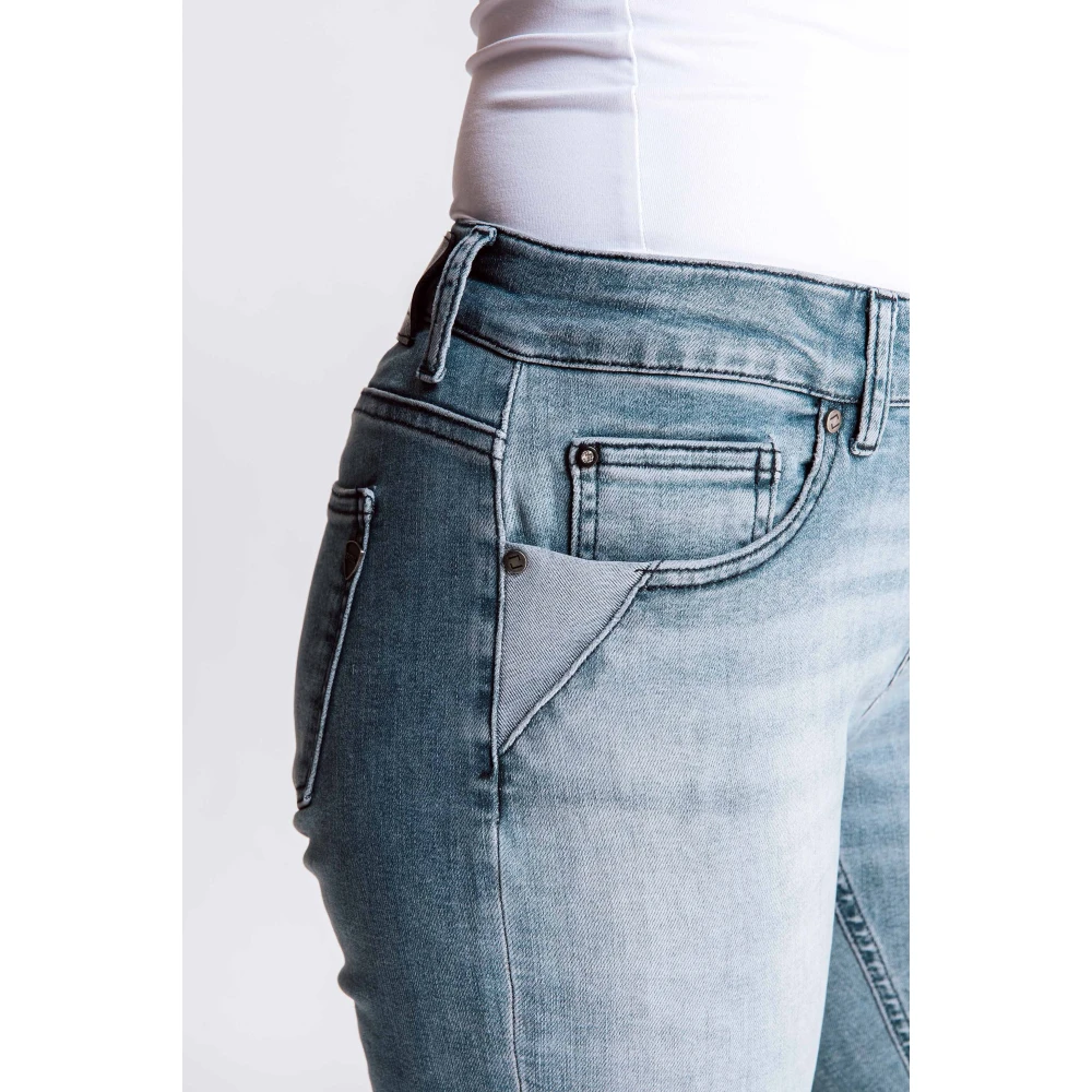 Zhrill Skinny Jeans Nova Blauw Blue Dames