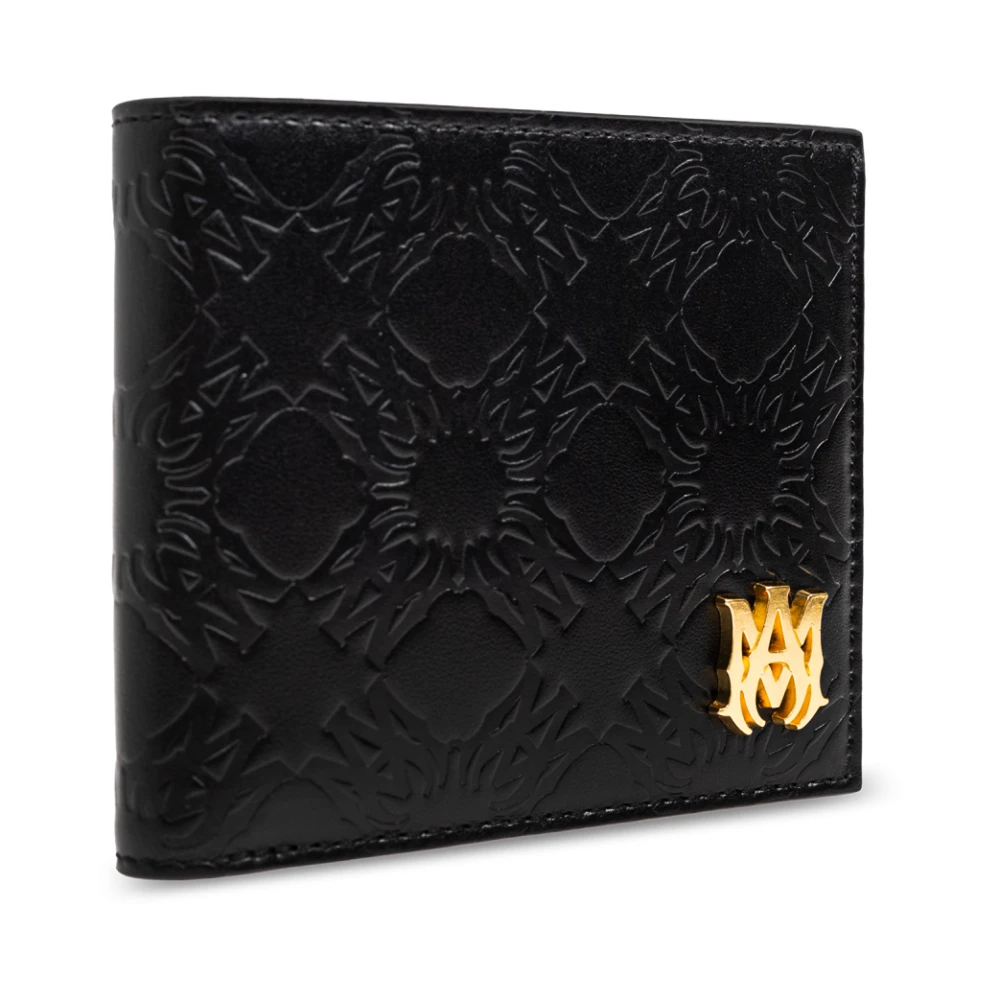 Amiri Portemonnee met Logo Black Heren