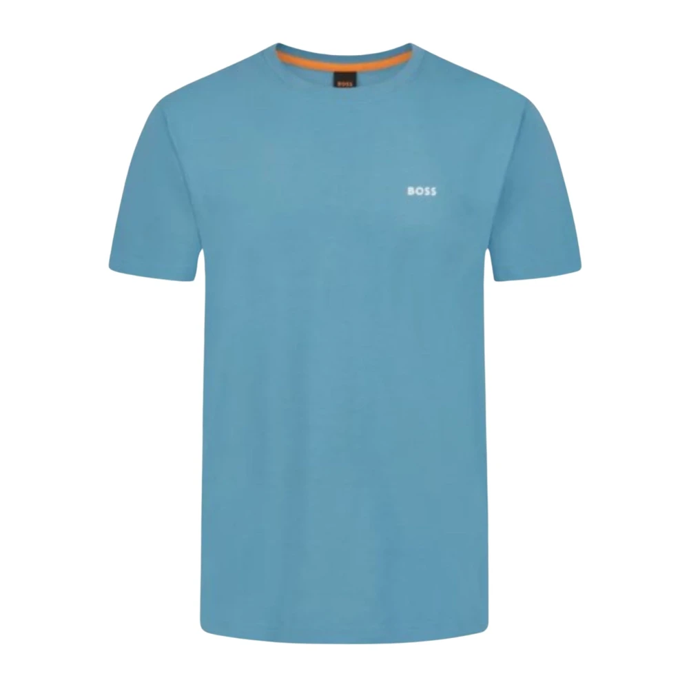 Hugo Boss Mannen Koraal T-shirt Blue Heren