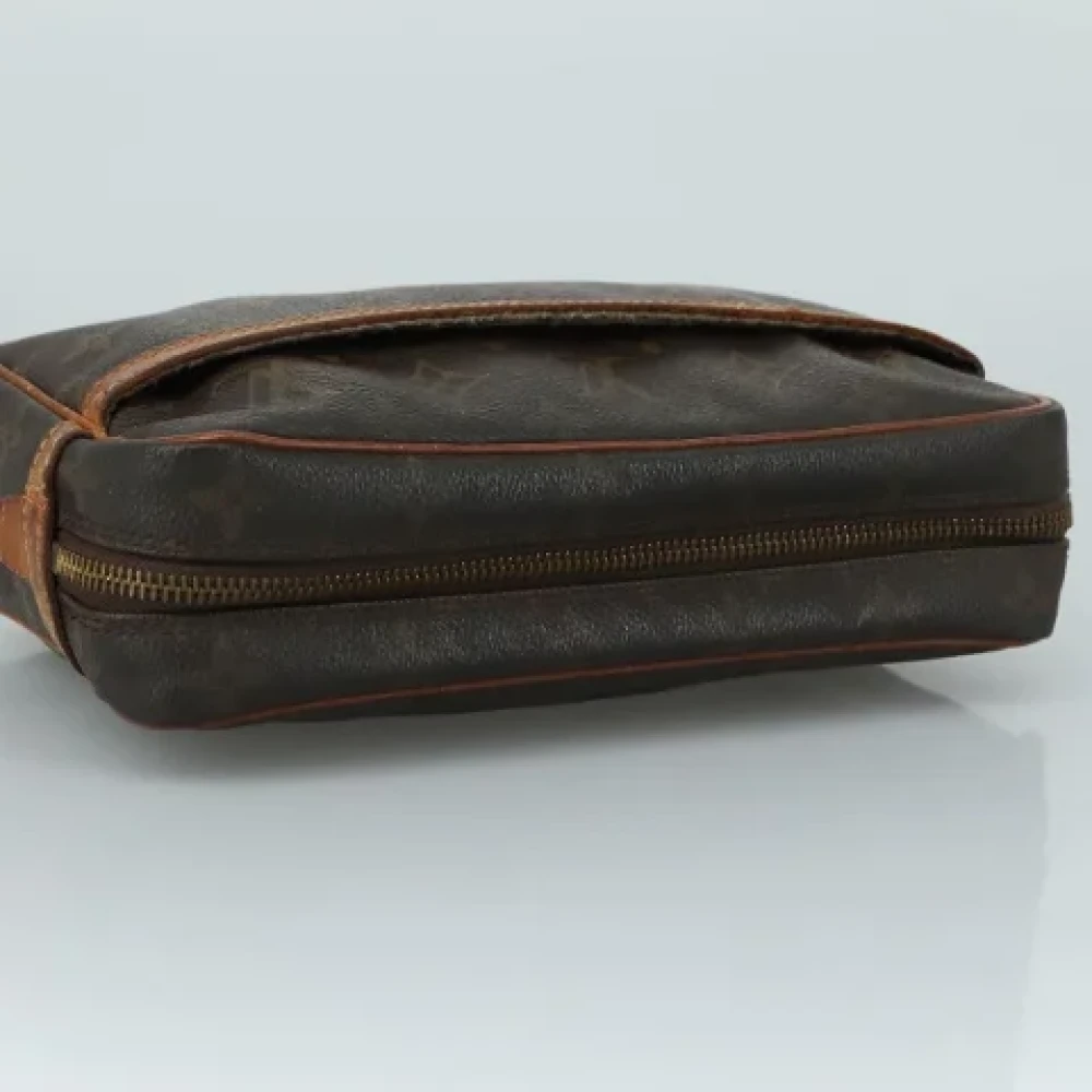 Louis Vuitton Vintage Pre-owned Canvas clutches Brown Dames