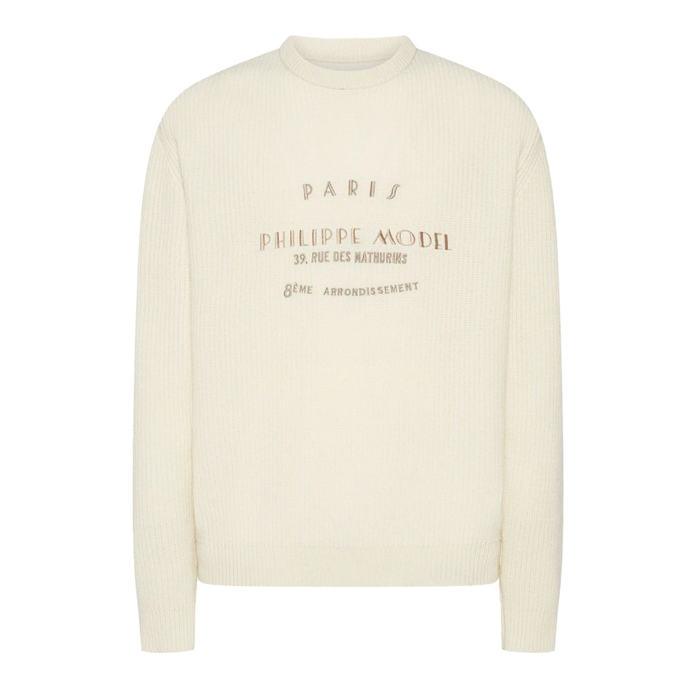 Knitwear > Round-neck Knitwear - - Philippe Model - Modalova