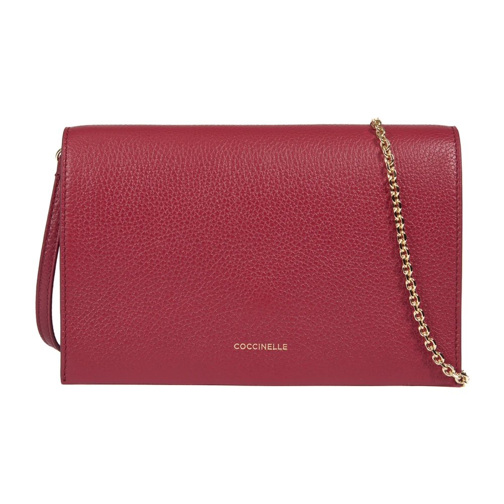 Coccinelle Schoudertas van korrelleer met ketting Red Dames