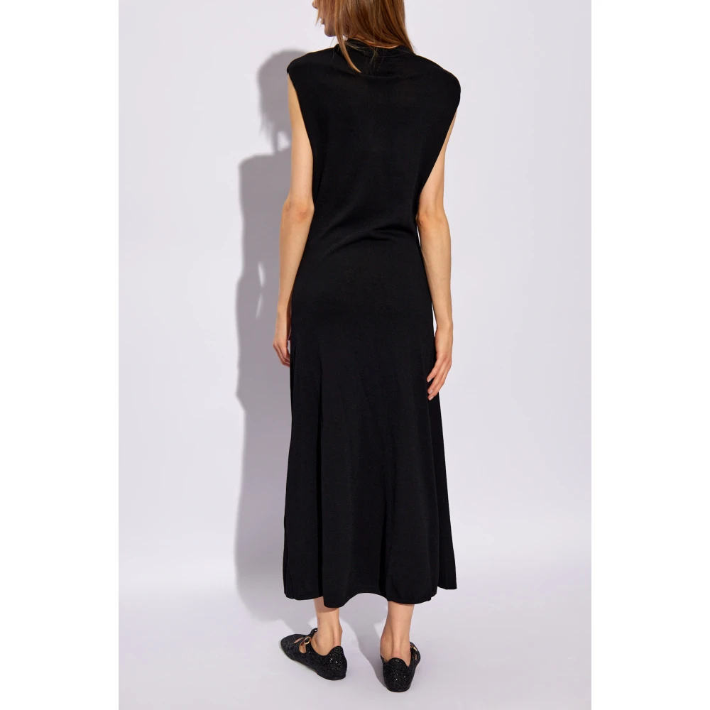 Aeron Gulf maxi mouwloze jurk Black Dames