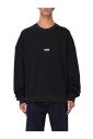 sweat-shirt-noir-a-col-rond