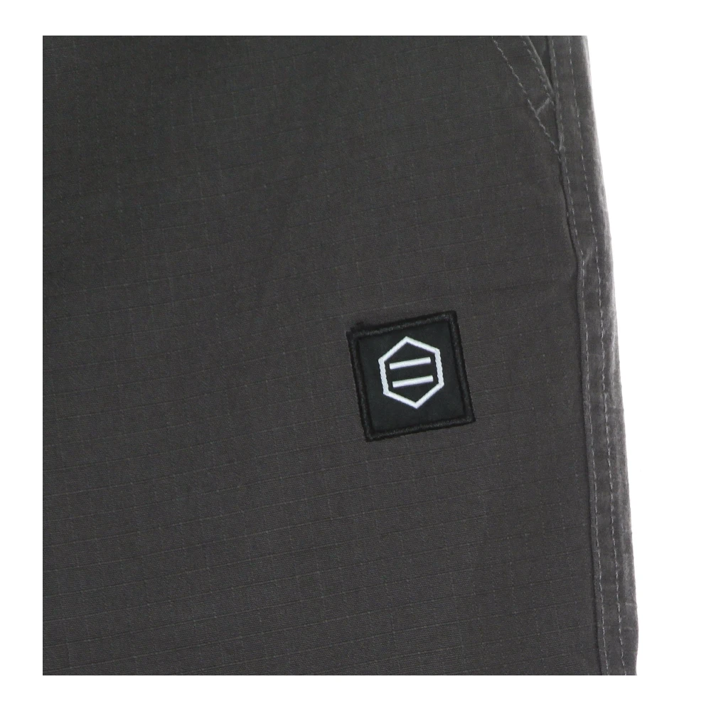 Dolly Noire Ripstop Jogger Broek Antraciet Gray Heren