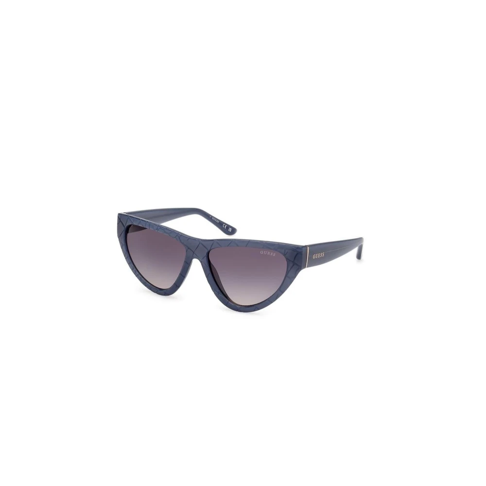 Guess Women's Blue Resin Frame Stylish Sunglasses
