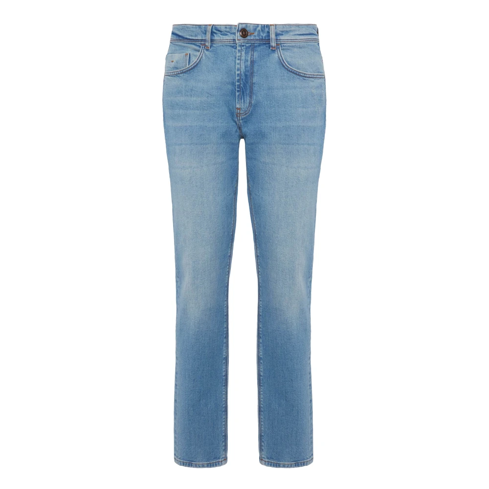 Boggi Milano Stretch Denim Jeans Blue Heren