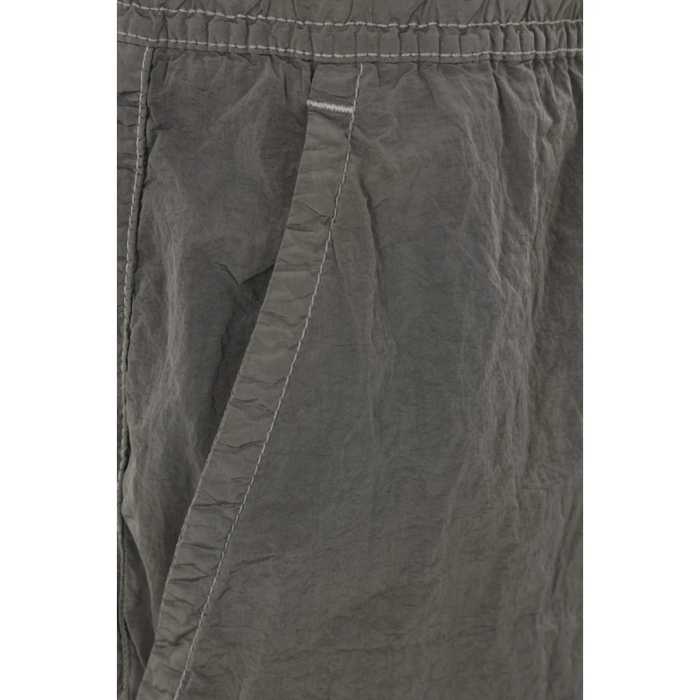 Stone Island Militair Groene Zwemkleding met Logopatch Green Heren