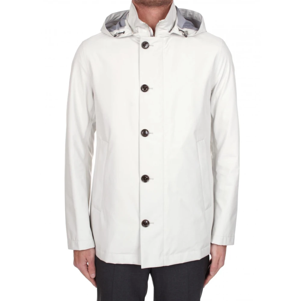 Montecore Polyester Puffer en Parka Jassen White Heren