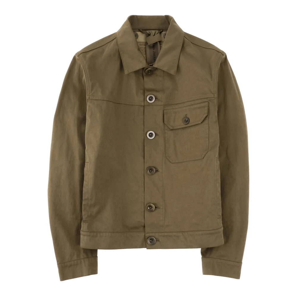 Ten C Klassieke Denimjas Green Heren