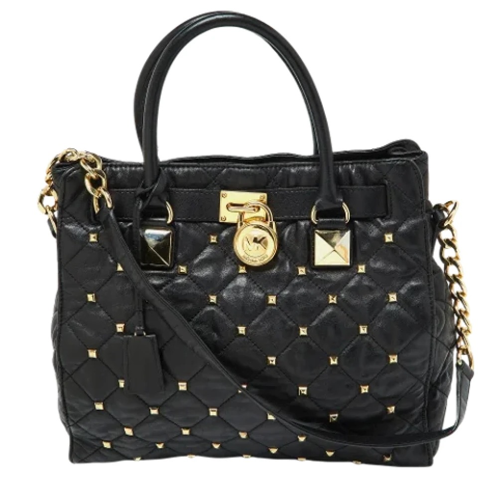 Michael Kors Pre-owned Leather handbags Black Dames