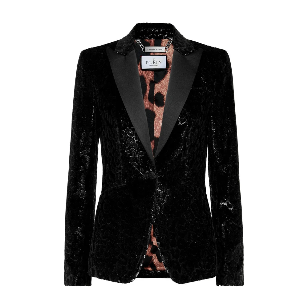 Philipp Plein Unieke Dames Blazer Verhoog Je Stijl Black Dames