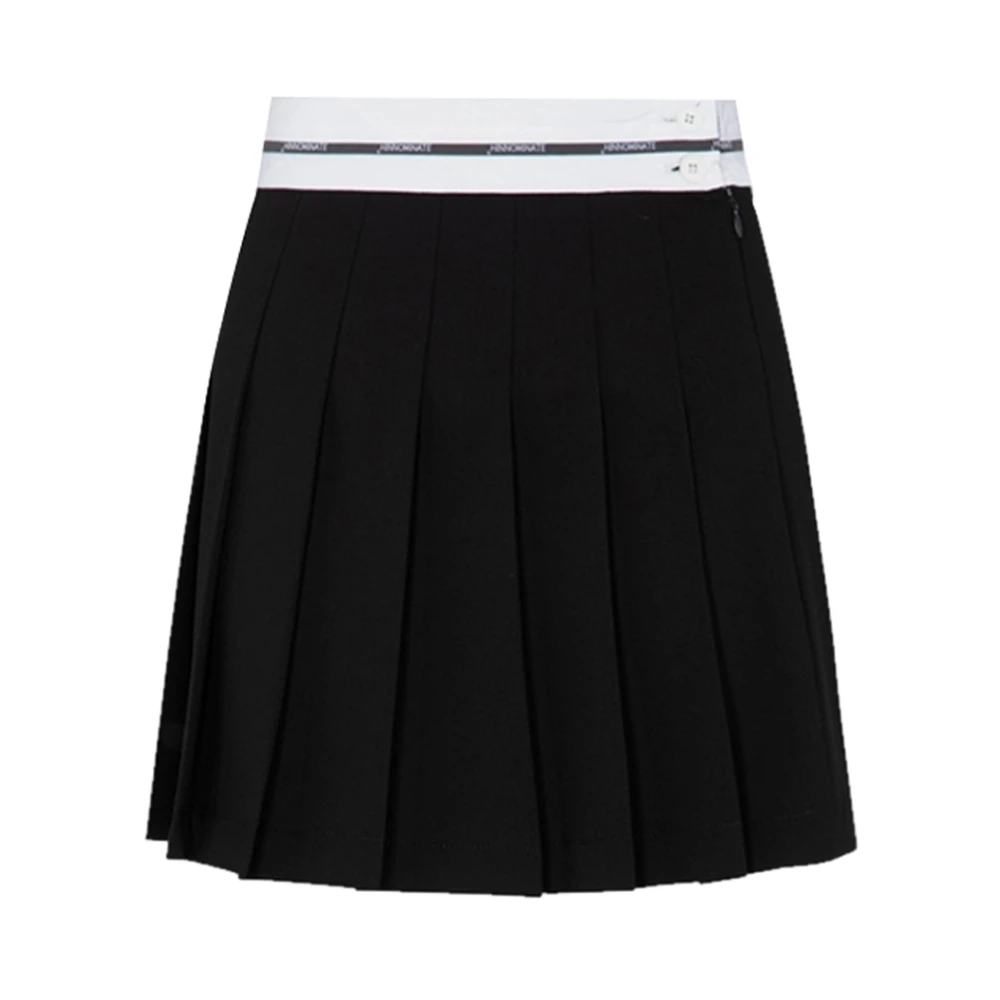 Hinnominate Women's Black Short Pleated Mini Skirt - Short Skirts - Xs - Skirts