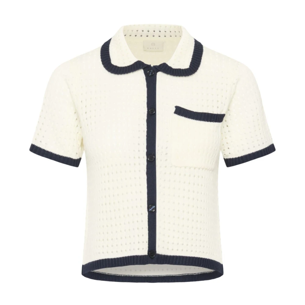 Kaffe Donna Blanc Cardigan Da Brianna - Immagine 2