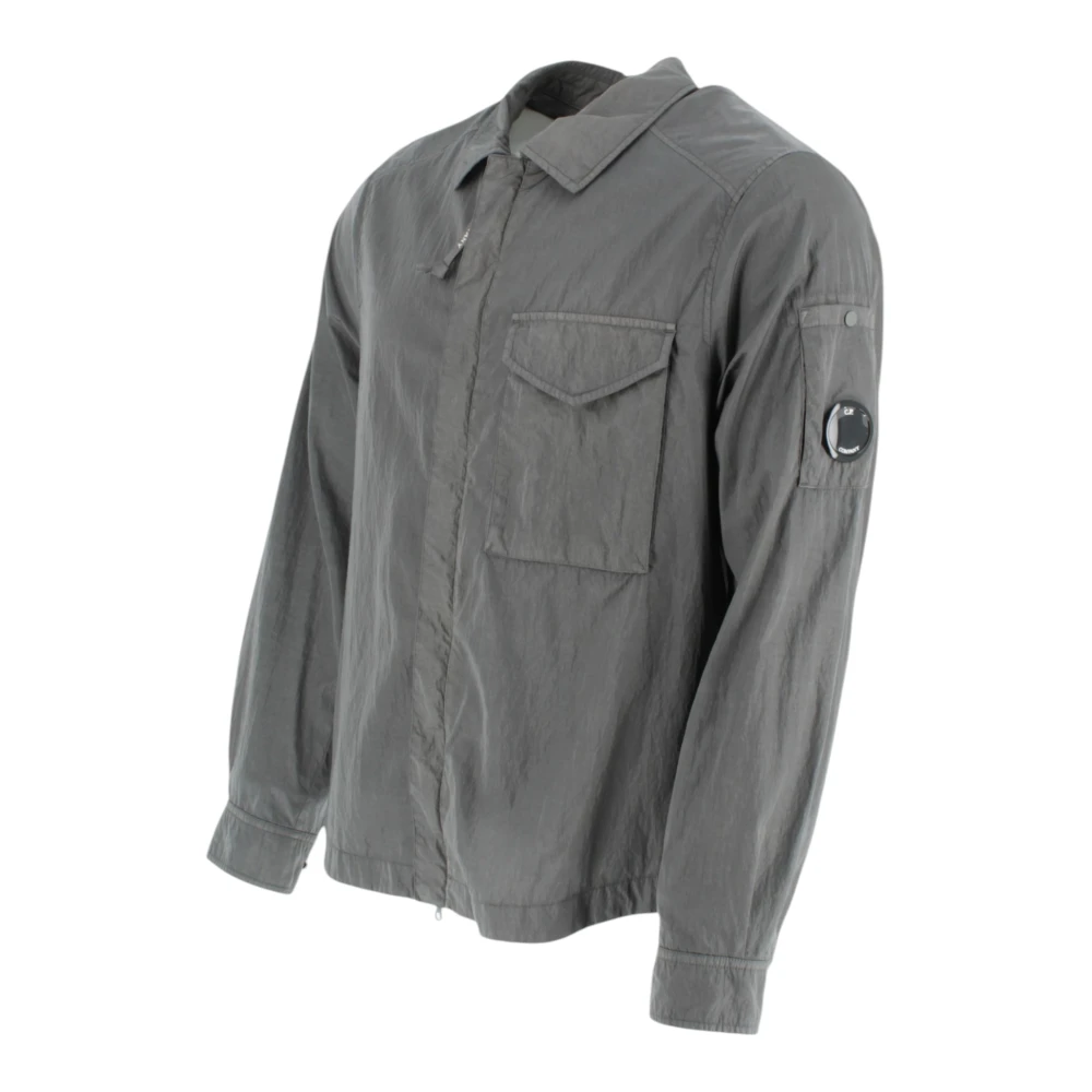 C.P. Company Grijze Overshirt Jassen Gray Heren