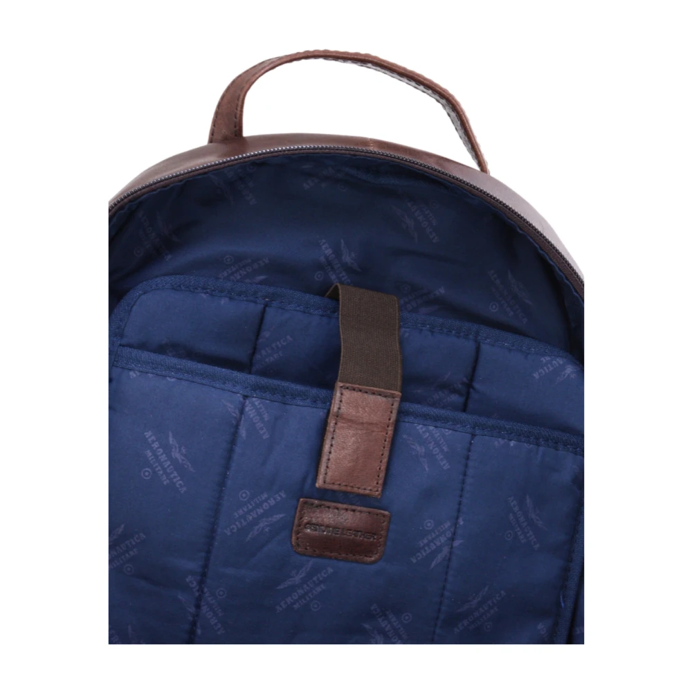 aeronautica militare Vintage Rugzak Am-355 Brown Heren