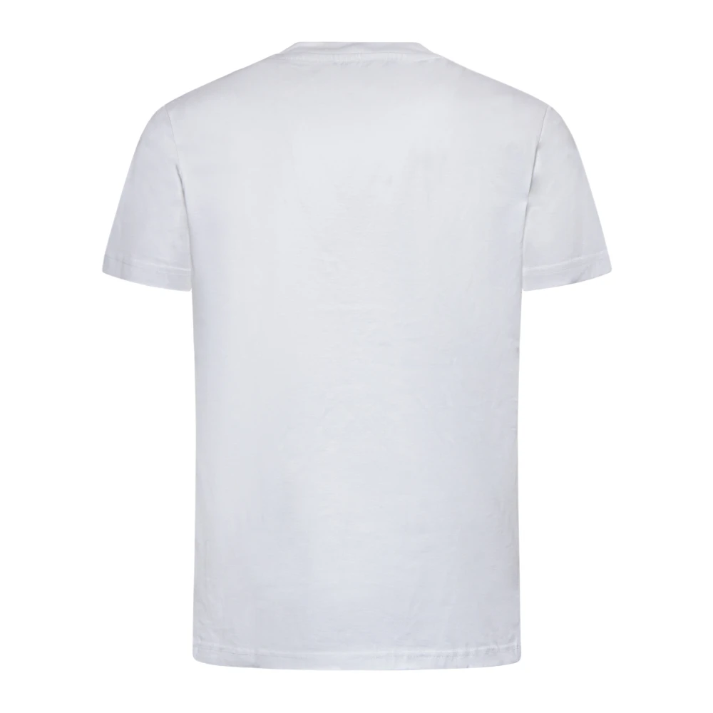 Low Brand Witte T-shirts en Polos White Heren