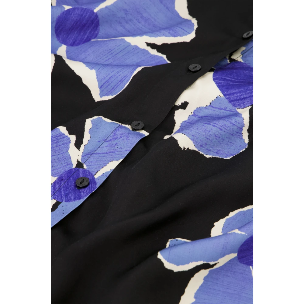 Fabienne Chapot Blouse met klieke kraag en ballonmouwen Multicolor Dames