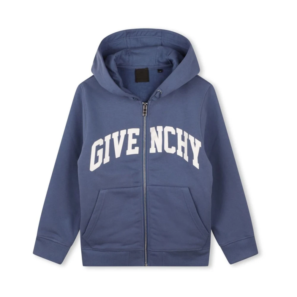 Givenchy Blå Huva Kofta Blue, Unisex