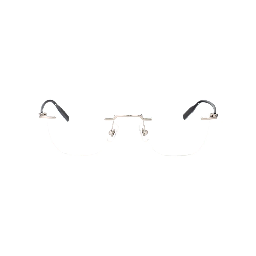 Montblanc , Glasses, Male, Gray, 53 Mm, Rectangular Optical Frame - Image 3