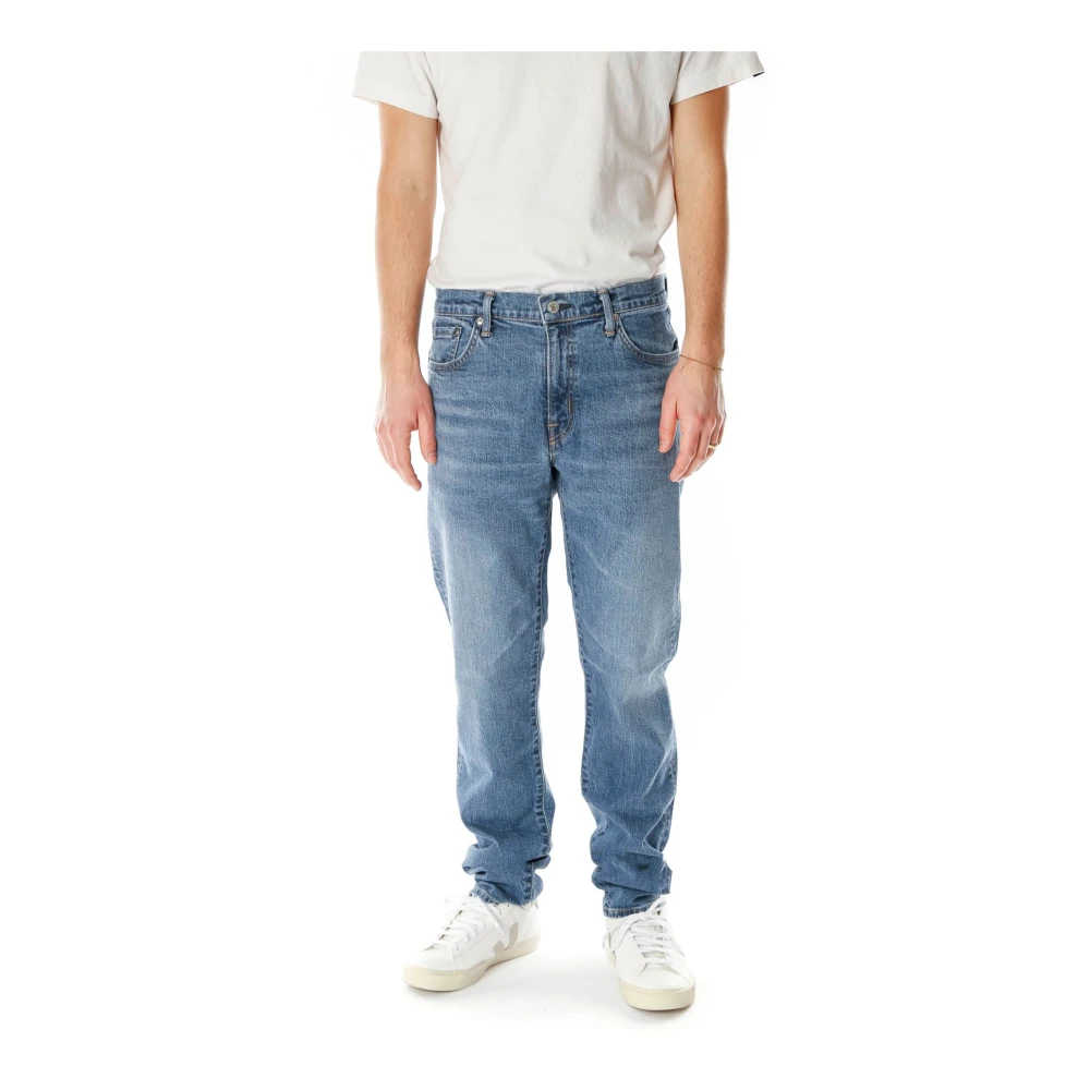 Edwin Midwaist Regular Tapered Indigo Jeans Blue Heren
