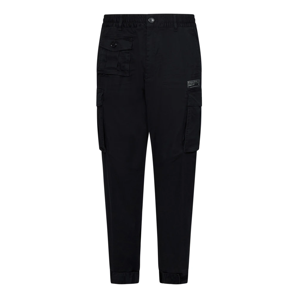 Dsquared2 Cropped Trousers Black Heren