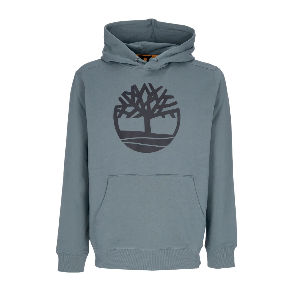 Timberland Kern Logo Hoodie Groen Zwart Blue Heren