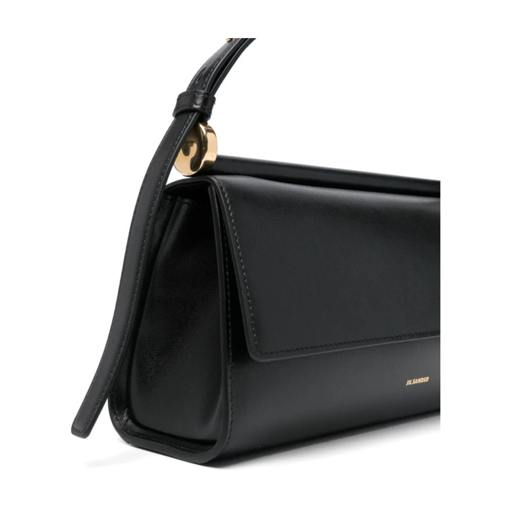 Jil Sander Schoudertas Black Dames