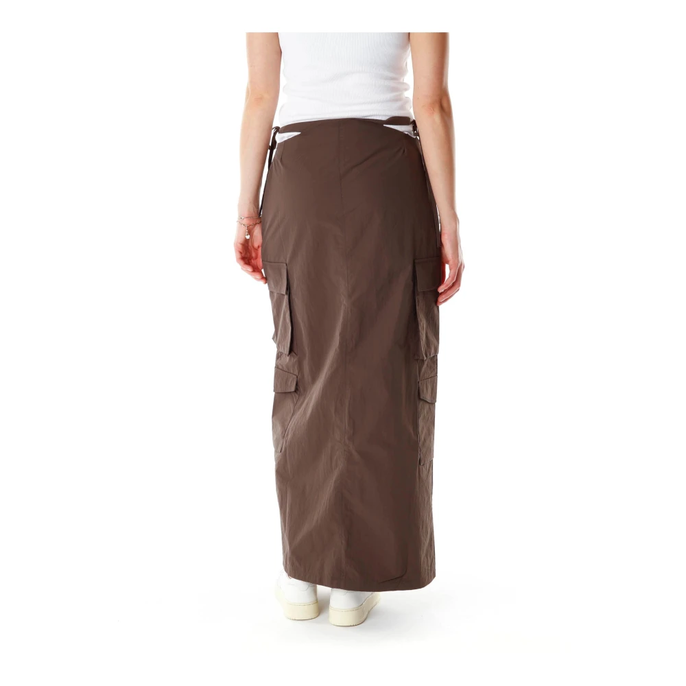 Daily Paper Maxi Skirts Brown Dames