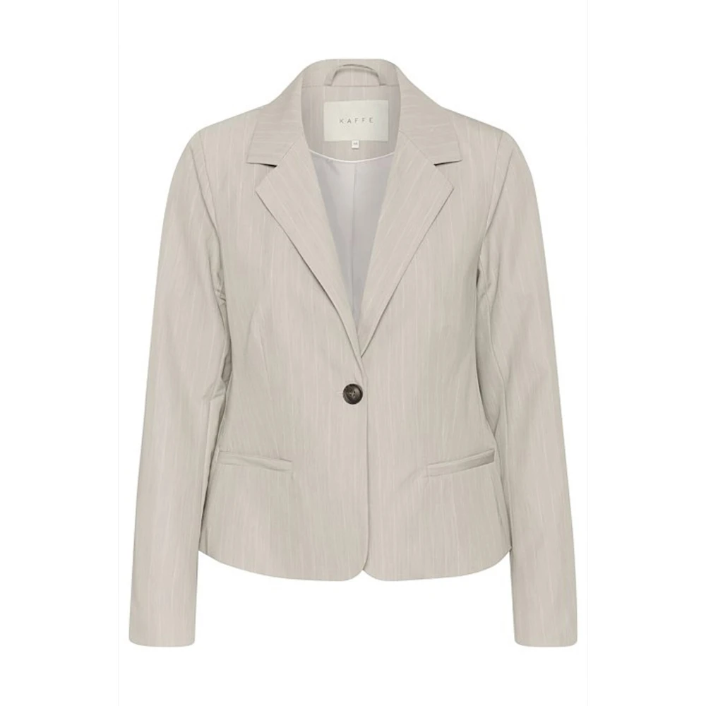 Kaffe - Jackets > Blazers - Beige - Kaffe - Modalova